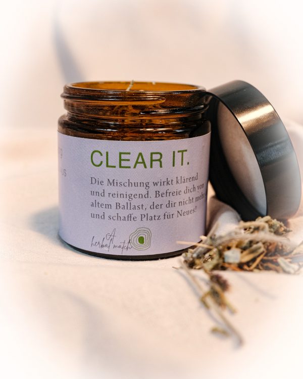 A HERBAL MATCH Räuchermischung „Clear it“